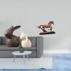 Porcelain Bunny And Horse Sculpture Figurine Set Elegant Ceramic Animal Artwork Collectible Easter