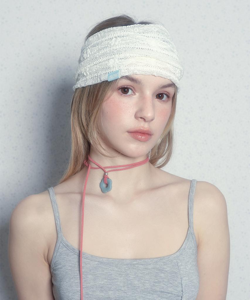 Uuuup Dreamy Lace Hairband - Ivory