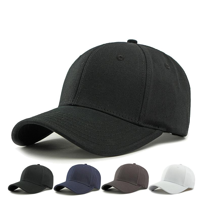 Men's Wide-Brimmed Baseball Cap Sunscreen Hat Plus Size Cap