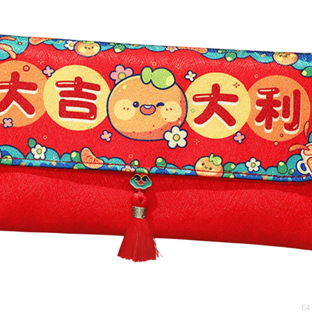 Chinese Year Red Envelope, Pocket Packet Hong Bao Gift Money Envelope