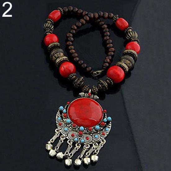 Women Vintage Bohemia Style Pendant Long Chain Sweater Necklace Jewelry Charm MIT