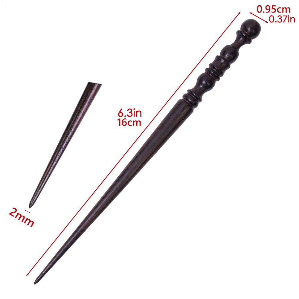 

Stiletto For Sewing Needlework Laying Tool Stiletto Handheld Fabric Crafts Aid Padauk Wood Thread Guide For Embroidery Studio