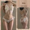 Shuo Yao Plus Size Sexy Butterfly Tie-Up Lingerie Sleepwear Set
