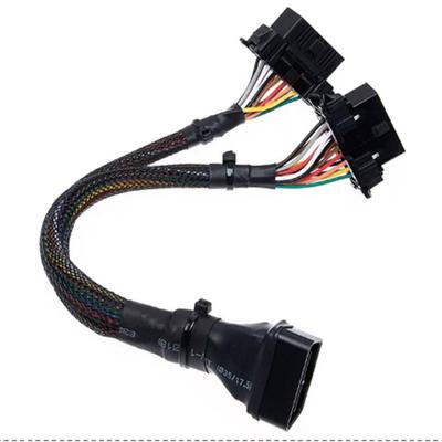 Prodlužovací kabel OBD 1 až 2 s pletenou sítí pro řady Kia a Toyota