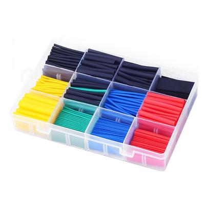 Cable Splice Kit Heat Shrink Tubing Packed In Plastic Box Waterproof Insulation 8 Sizes Included 2 1 Shrink Ratio