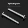 Stainless Steel & Carbon Steel Screws: M4/M5 Machine, Switch Box, Cylindrical Head, Pan Head, Self-Tapping Bolt