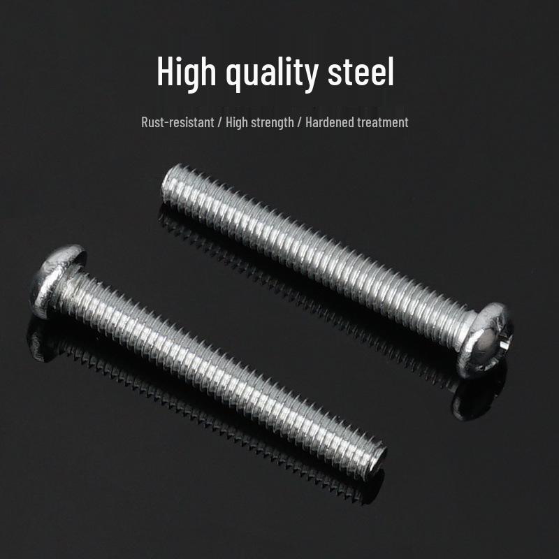Stainless Steel & Carbon Steel Screws: M4/M5 Machine, Switch Box, Cylindrical Head, Pan Head, Self-Tapping Bolt
