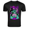 Poker Skeleton Gambler Cards Funny Graphic T-Shirt