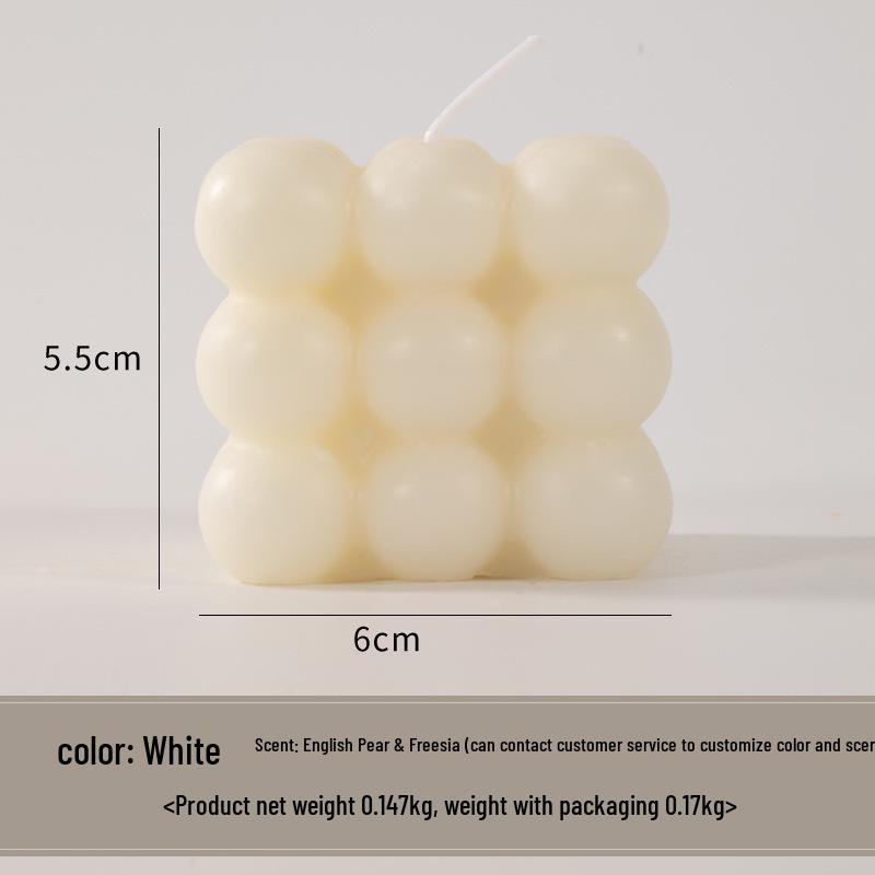 

Shape Magic Cube Scented Aromatherapy Candle for Home Decoration & Birthday Souvenir