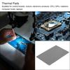 Uxcell Thermal Pad 4.0Wm.K Insulating Heat-Resistant Silicone Cooling Pad 150x100x1.5mm Laptop Radiator Gray