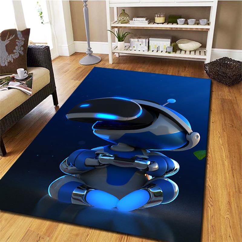 ASTRO BOT Carpet Rug for Living Room Bedroom Home Sofa Decoration,Kids play Non-slip Floor Mat