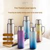 Portable Large Capacity Pure Titanium Insulated Kettle for Brewing and Stewing Tea - Ideal Business Gift