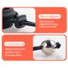 Male Drop Ball Heavy Weight Stretcher Silicone Penis Cock Rings Metal Hanger for Enlargement Extender Pull Eexercise Corpus Cavernosum Sex Toys Man