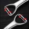 Vegetable Peelers For Kitchen Y-Shaped Peeler Ergonomic Non-slip Grip Handheld Cutter For Slicing Cheese Grating