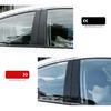 For Honda Civic 10th 16-20 Piano black Door Window Pillar Posts Cover Trim NEW