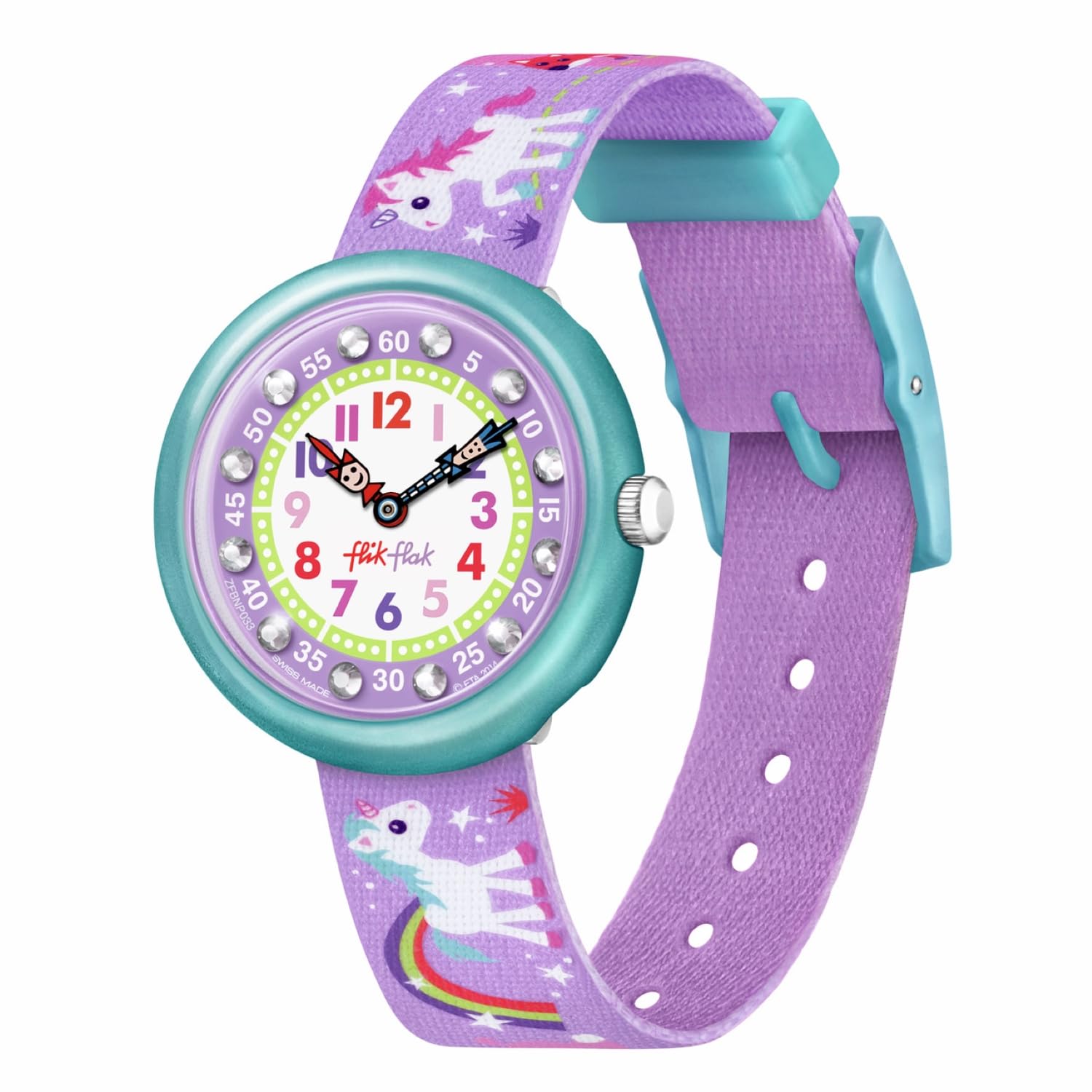 

Flik Flak Watch FBNP033 Purple Kids