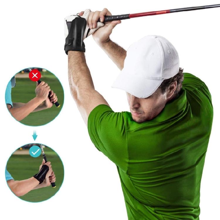Golf Swing Trainer Beginner Postures Corrector Adjustable Wrist Trainer Elbow Brace Golf Training Tool Easy to Use