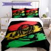 Bob Marley Quilt Cover Set Suitable for Playroom Machine Washable Perfect Gift for Friends Family