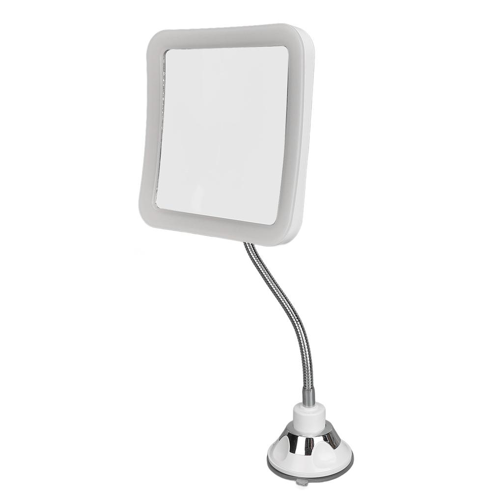 Lustro do makijażu powiększające 2 biegi podświetlane LED 5x powiększające lustro kosmetyczne z rurką do włosów