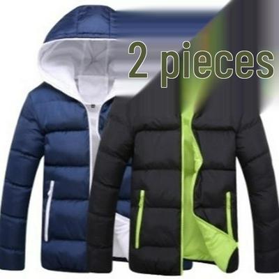 Chaqueta de Invierno para Hombre Estilo Coreano 2023 - Abrigo Trendy Grueso Aislado para Ropa de Trabajo
