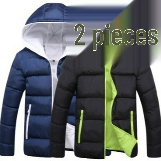 Men's 2023 Korean Style Winter Cotton-Padded Jacket - Thick Insulated Trendy Workwear Coat