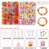 Children Bead Crafting Set Colorful Plastic Materials Handmade Accessories Gift