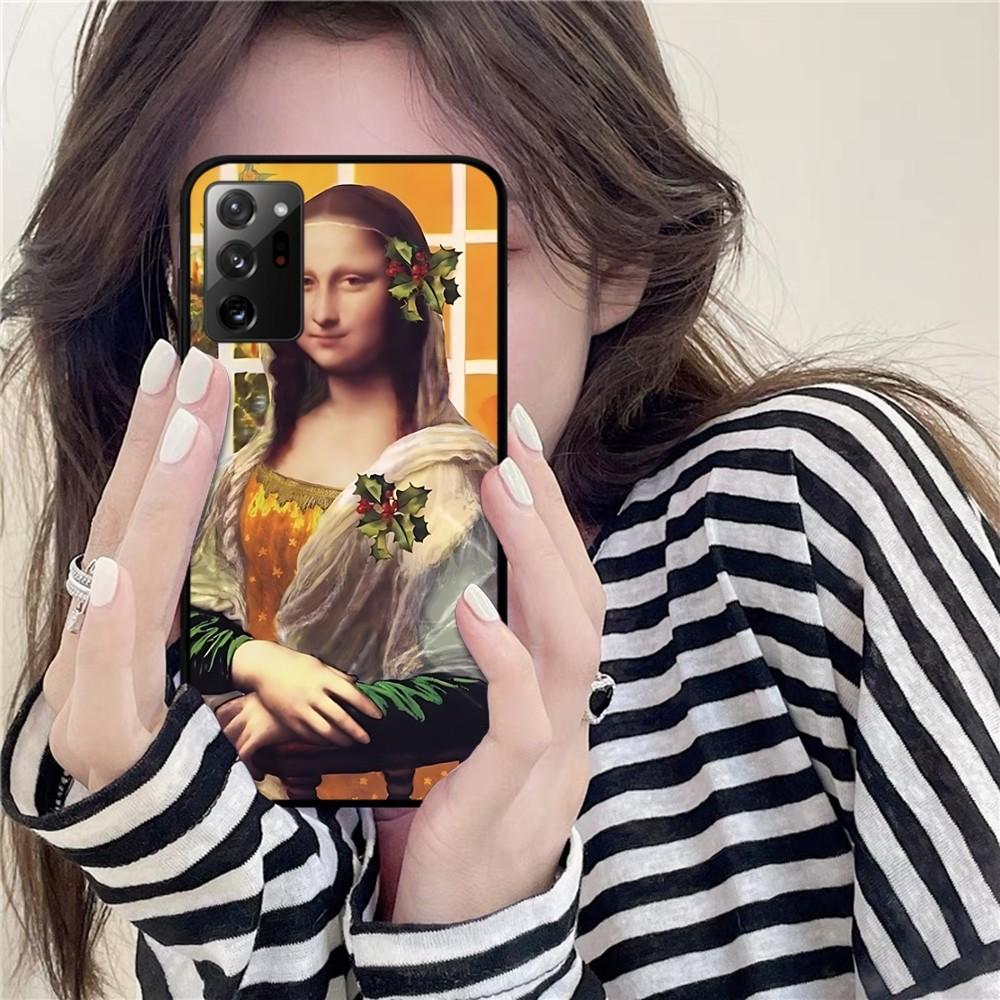 Mona Lisa Phone Case For Samsung A 10 11 12 13 20 21 22 30 31 32 40 51 52 53 70 71 72 73 91 13 Shell