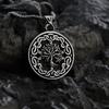 Vintage Stainless Steel Men's Tree of Life Pendant Necklace with Engraving