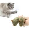 Interactive Cats Toy Automatic Electronic Moving Mouse Cats Toy with Squeaky,Kitten Toy for Hunting Play Exercise