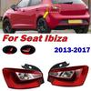 Exterior Accessories Tail Light Signal Lamp Warning Brake Light For Seat Ibiza 2013 2014 2015 2016 2017 Auto Rear LED Taillight