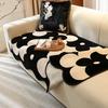 Luxuriöses Sofakissen Winter Sommer Universal Rutschfest Elegant Sofabezug Decke Für Gerades Sofa Sitzkissen