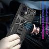 For iPhone 17 Phone Case Kickstand Drop Protection PC+TPU Back Cover