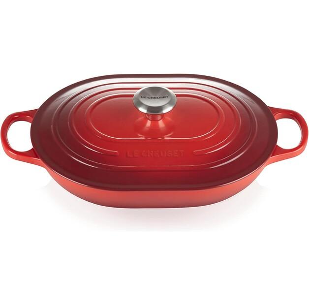 Жаровня Le Creuset Signature продолговатая вишнево-красная 3,4 л (21112310602430)