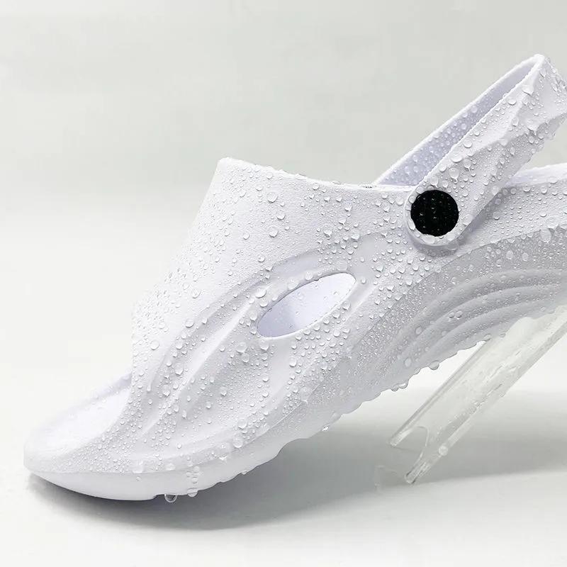 WTEMPO Summer Outdoor Sandals Slippers with Elevated Inner Large Size Anti Slip Casual Couple Beach Sandals