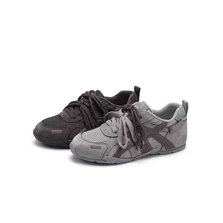 Chaussures décontractées respirantes à semelle plate en mesh, nouvelles chaussures de sport d'automne, chaussures de sport Dexun