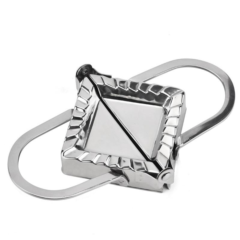 Edelstahl Teigtaschenformer, Quadratische Ravioli-Ausstecher, Teigformwerkzeuge Edelstahl Gebäckformen