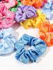 18Pcs Color Hair Silk Scrunchies Satin Elastic Hair Bands,Scrunchy Hair Ties Ropes Scrunchie for Women Girls,Hair Accessories