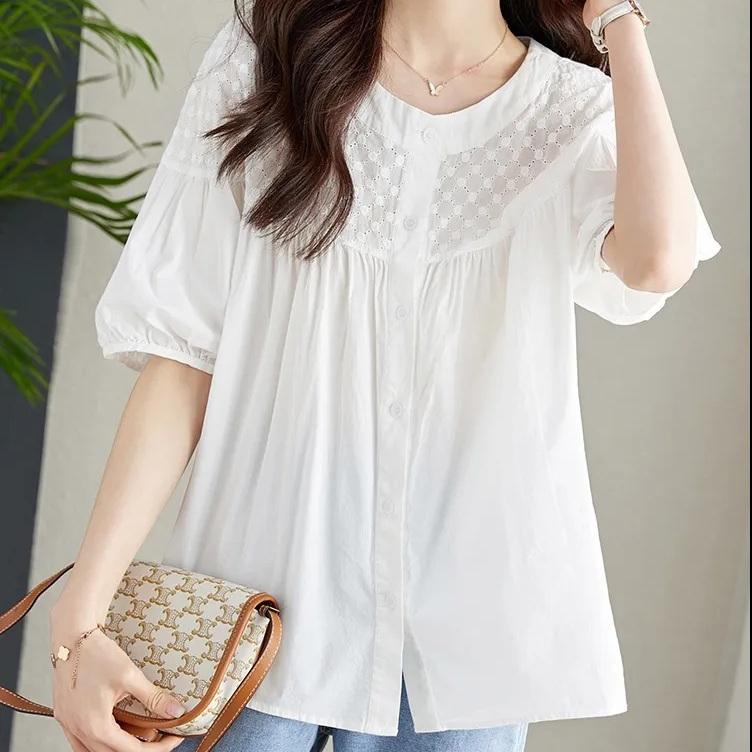 

Твердые повседневные свободные женские рубашки, свободные блузки с длинными рукавами, осенняя рубашка Blusas, модный элегантный женский топ 2XL