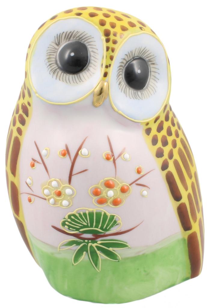 Kutani ware Owl No. 4 Large A-0003