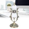 30 Minute Hourglass Antique Metal Sand Clock Vintage Engraved Sandglass Sand Timer for Home Salon Spa   Meditation   Desk Decor