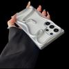 Electroplating Matte Hollow Three-dimensional Snake Samsung S25ultra Mobile Phone Case for S24uultra Soft Case Protective Case