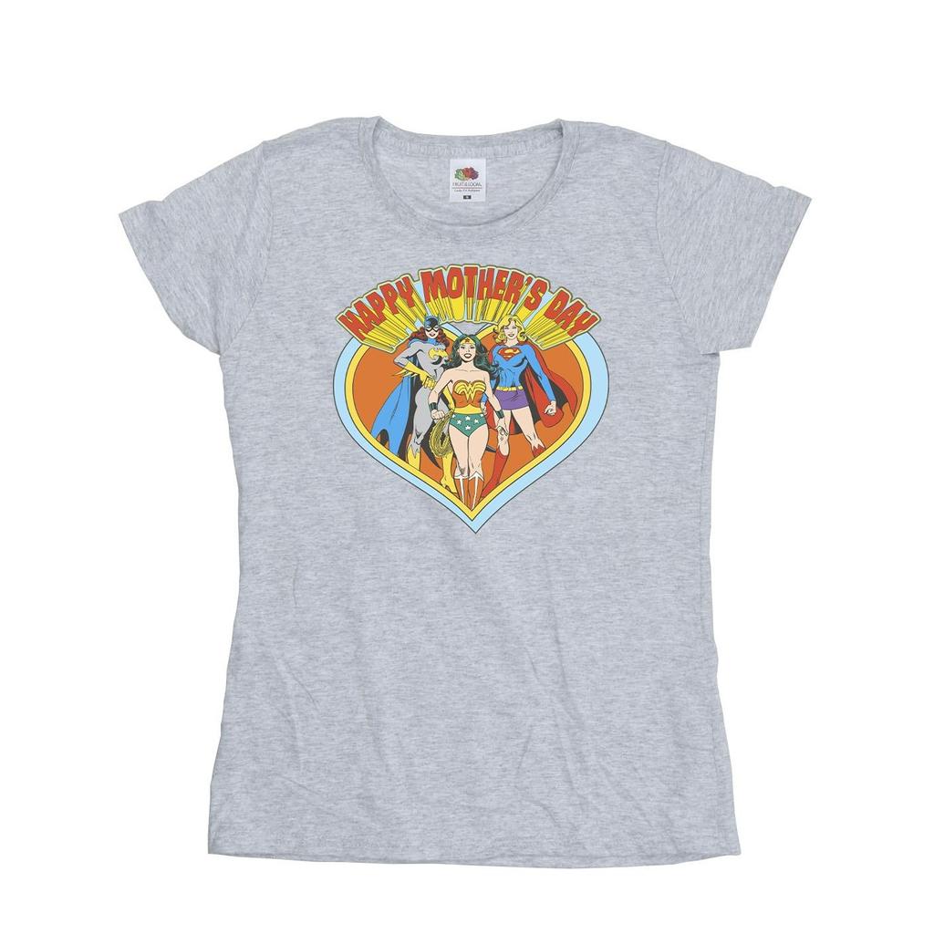 DC Comics Womens/Ladies Wonder Woman Mother´s Day Cotton T-Shirt