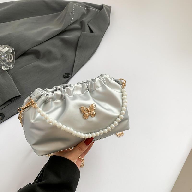 Stylish Individualistic Trendy One Shoulder Bucket Bag For Women With Soft Pu Material