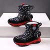 Herbst und Winter Jungen/Mädchen Outdoor Warme Kinder Schneestiefel Große Größe Stiefel 26-38 Kinder Schneestiefel für Mädchen