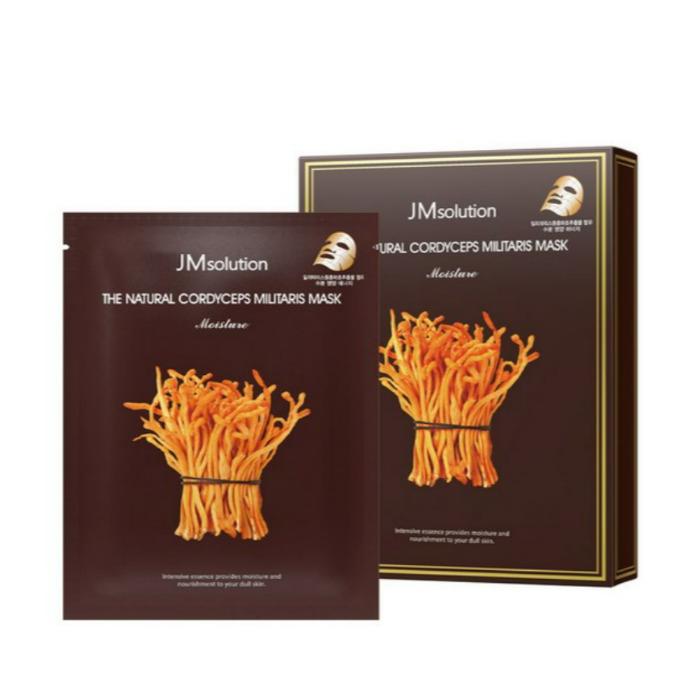 

JMsolution The Natural Cordyceps Militaris Mask Moisture, 30 ml × 10 sheets 10sheets-a box