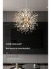 Nordic Dandelion Crystal Chandelier for Living Room or Bedroom