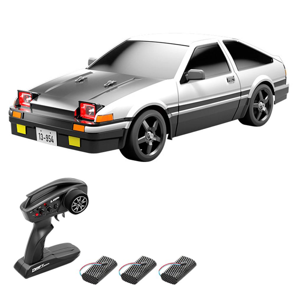 Remote Control Drift Car, 1:12 4WD Electric Toy Car 30KM/H High-Speed Racing Vehicle with LED