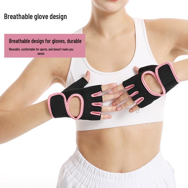 Unisex Half-Finger Sports & Workout Gloves