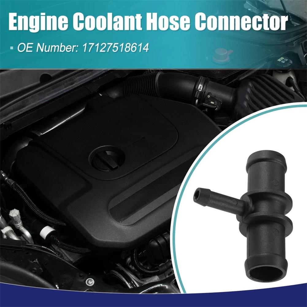 Engine Coolant Hose Connector for BMW For MINI Cooper S R53 17127518614 OEM Fit for Manual Transmission Vehicles