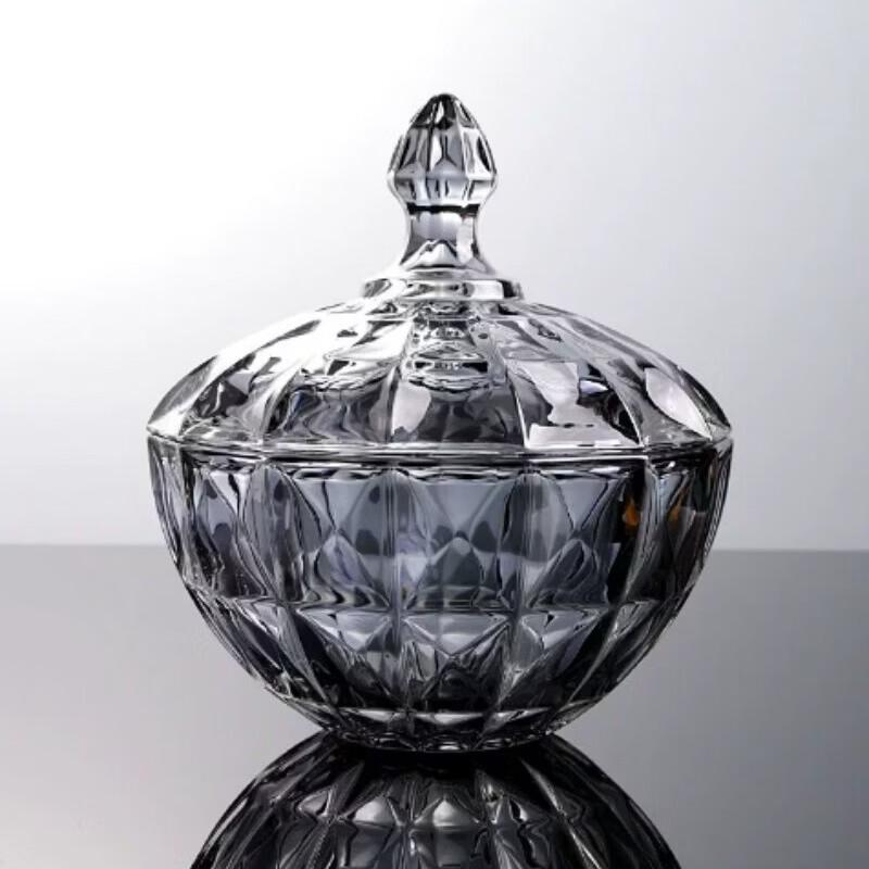 European Crystal Glass Candy Dish